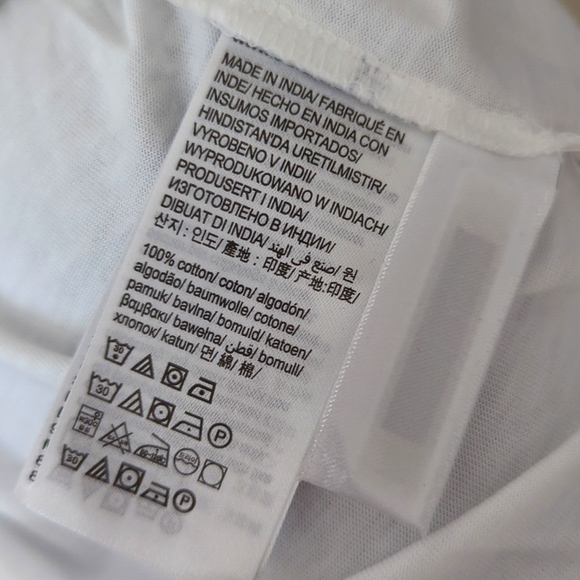 NWT Calvin Klein - Men's Large - White Polo Shirt - 100 % Cotton - Picture 6 of 6